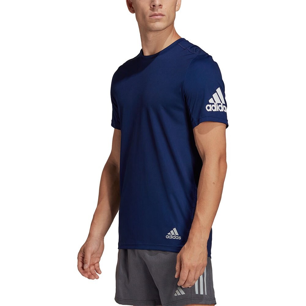 

Футболка adidas Run It, синий