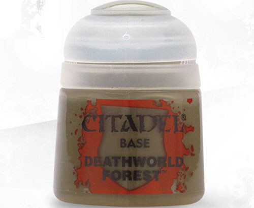 

Миниатюра Games Workshop Citadel Base Paint: Deathworld Forest (12ml)