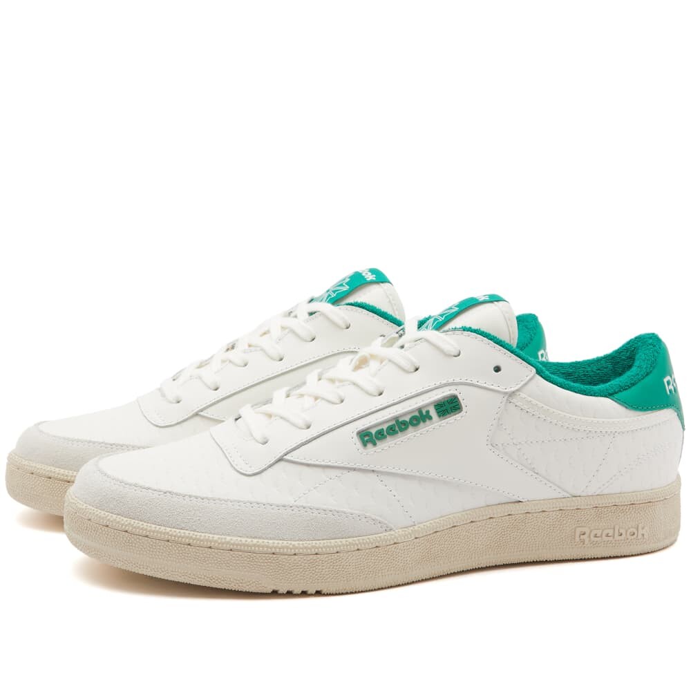 

Reebok Кроссовки Клуб C, белый/зеленый