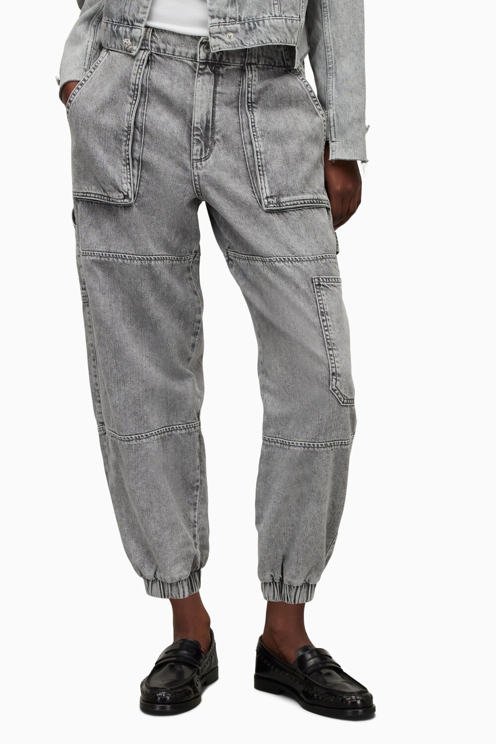 

Серые джинсы AllSaints Lila All Saints, серый