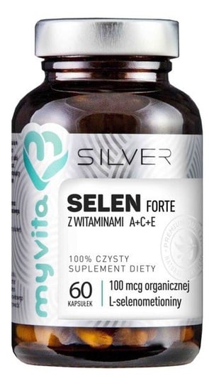 MyVita, Биологически активная добавка Silver Selen Forte, 60 капсул