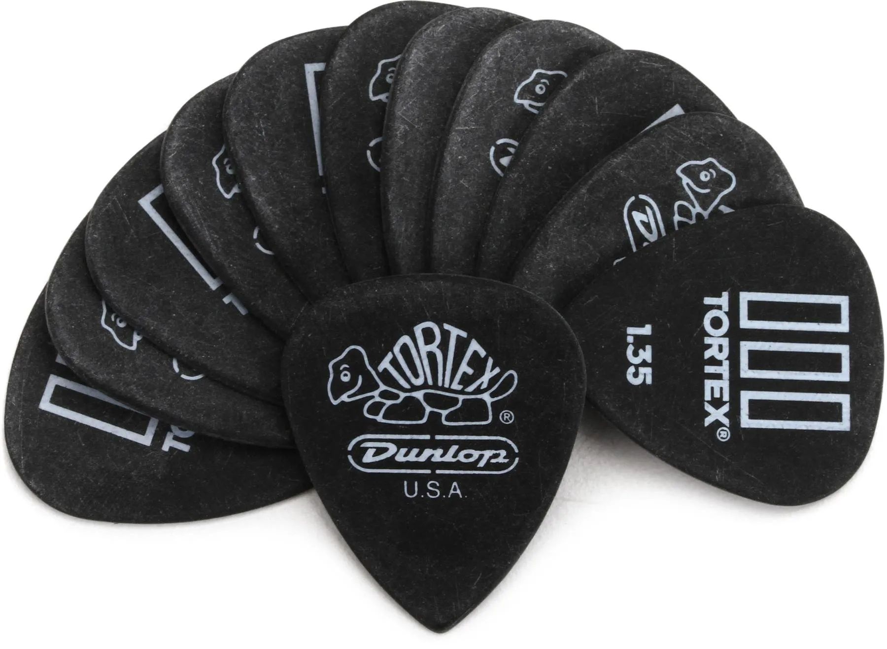 

Медиаторы Dunlop Tortex TIII — 1,35 мм, черные (12 шт.)