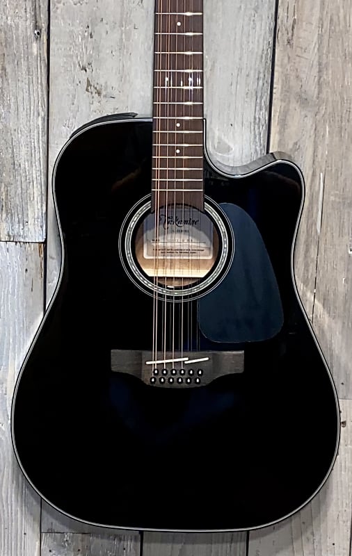 Акустическая гитара Takamine GD30CE-12 Black G30 Series 12-String Dreadnought Acoustic/Electric, Help Small Business !