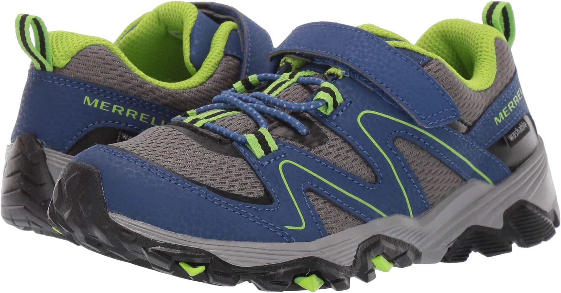 

Походная обувь Trail Quest Washable Merrell, цвет Blue/Green