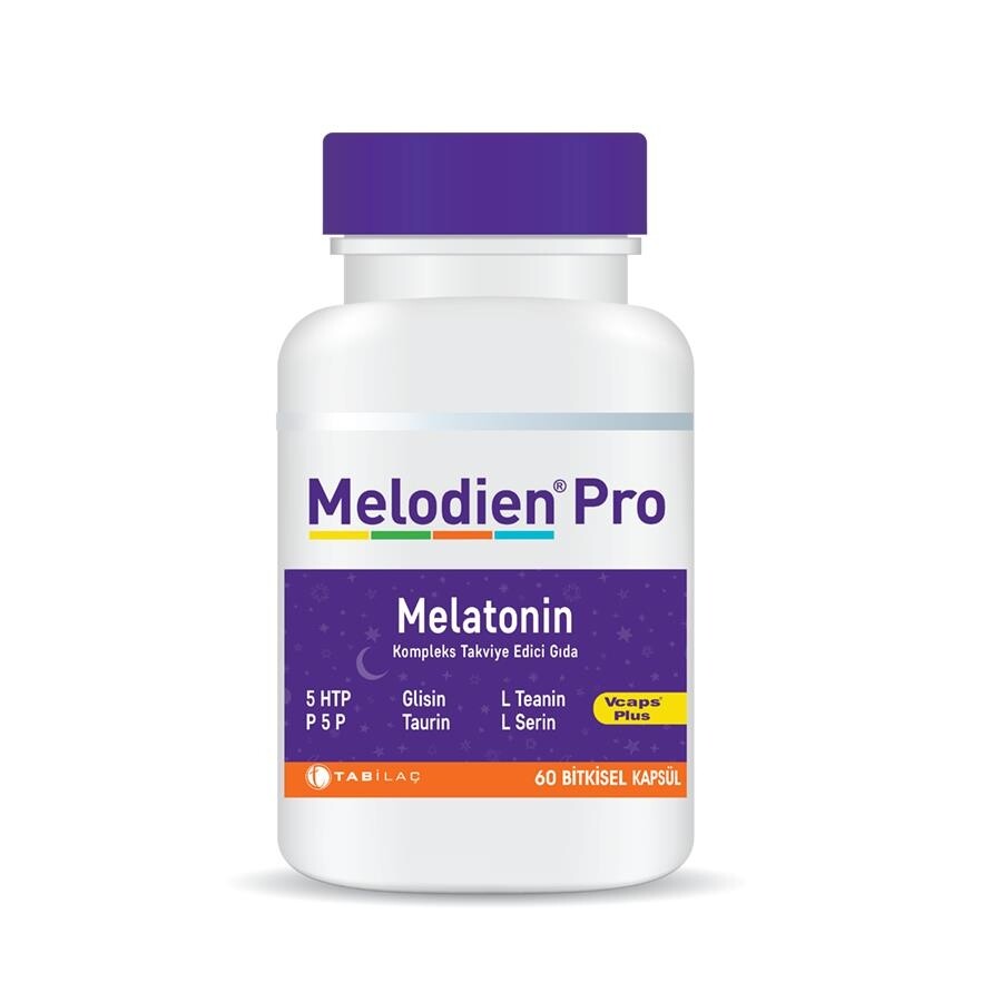 

Melodien Pro Комплекс мелатонина 60 капсул TAB İLAÇ