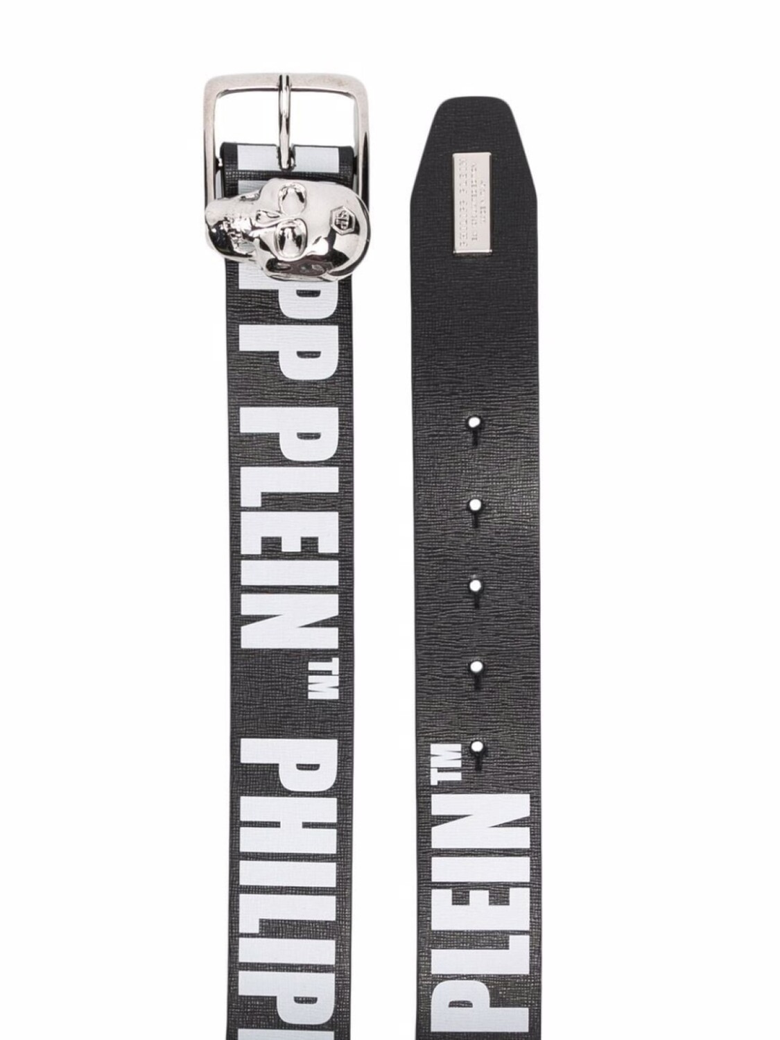 

Ремень с декором Skull Philipp Plein, черный