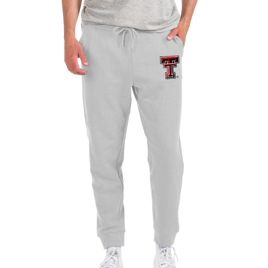 

Джоггеры Antigua Texas Tech Red Raiders, серый
