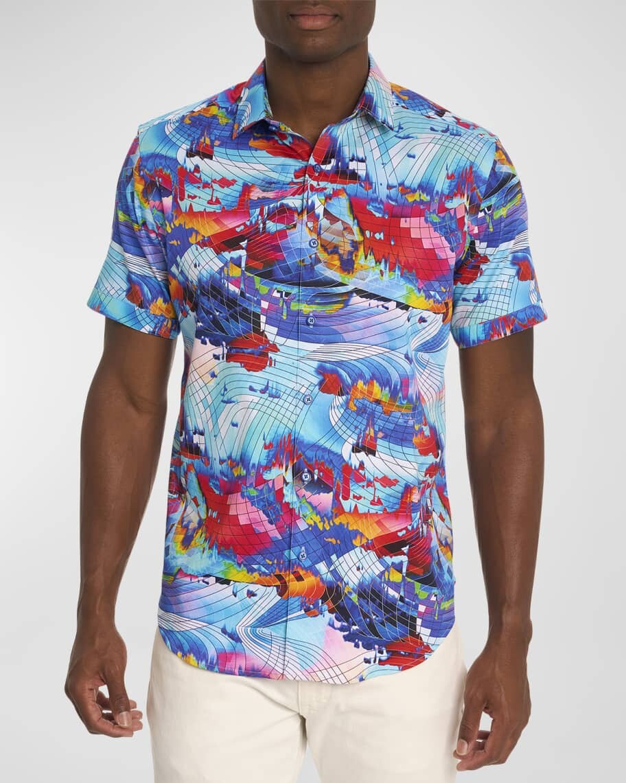

Мужская спортивная рубашка Speedball с коротким рукавом Robert Graham