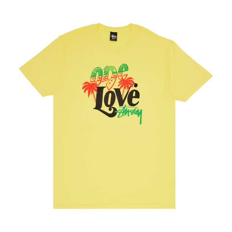 

Футболка Stussy One Love Stock 'Yellow', желтый