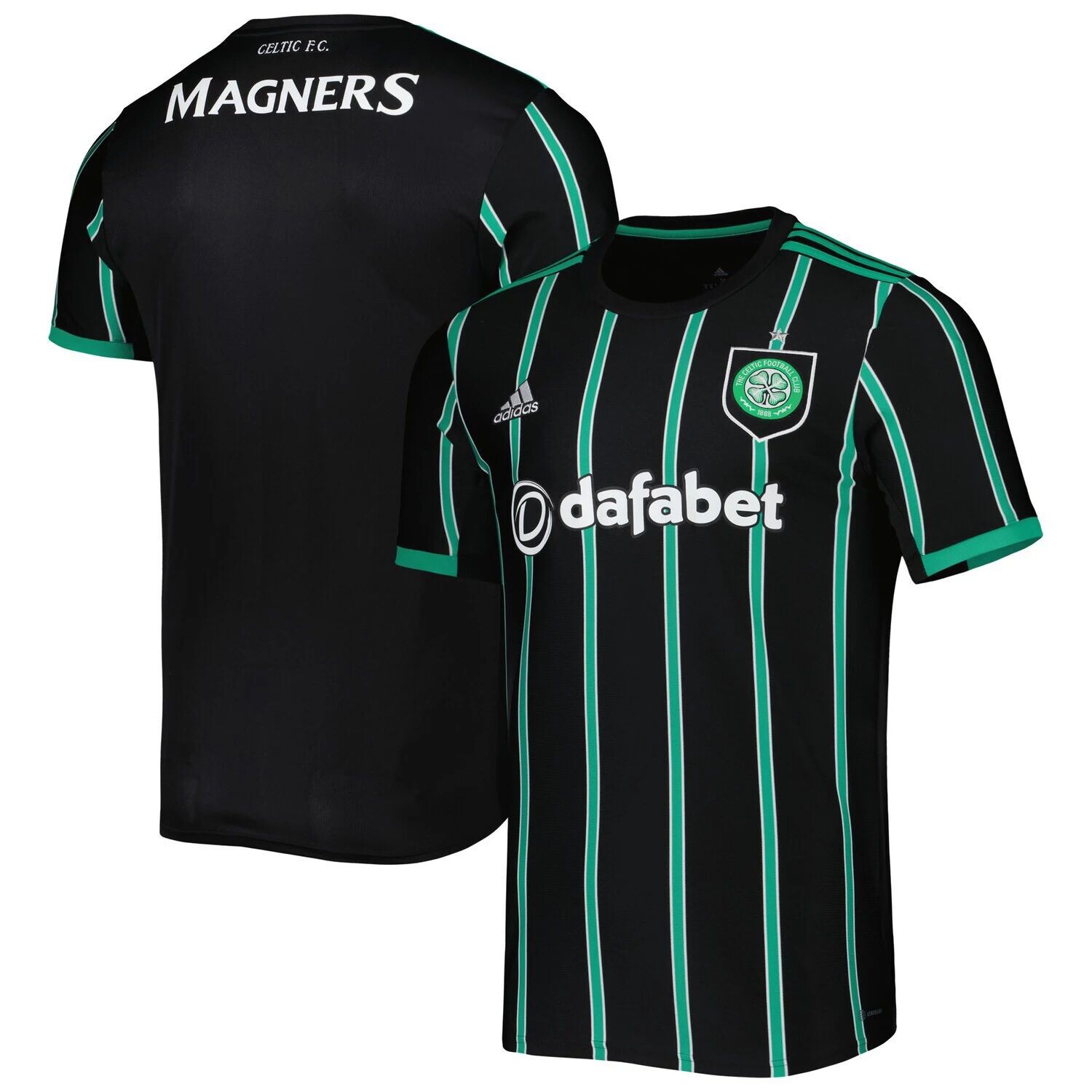 

Мужская выездная майка adidas Black Celtic 2022/23 Replica