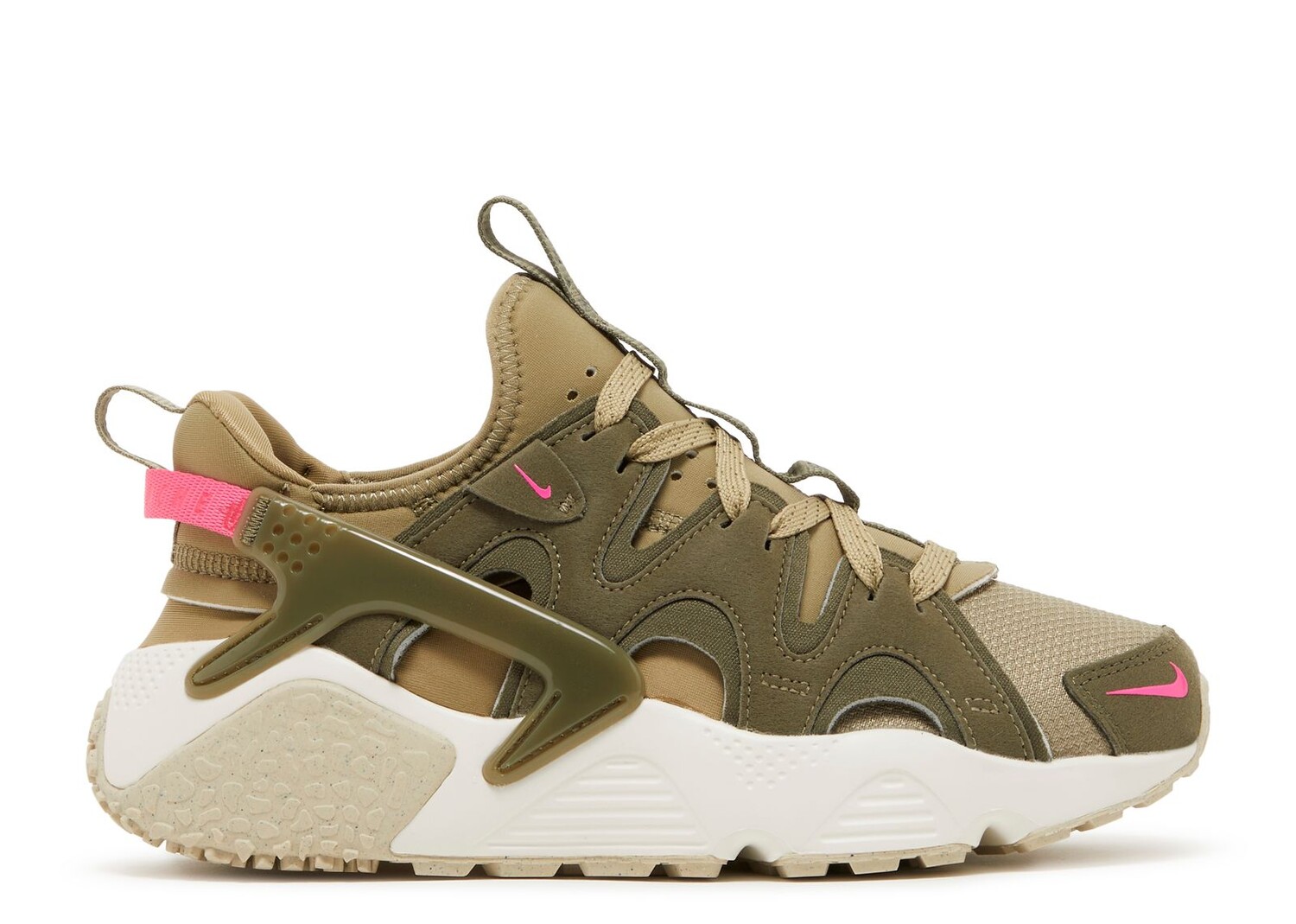 

Кроссовки Nike Wmns Air Huarache Craft 'Medium Olive', зеленый