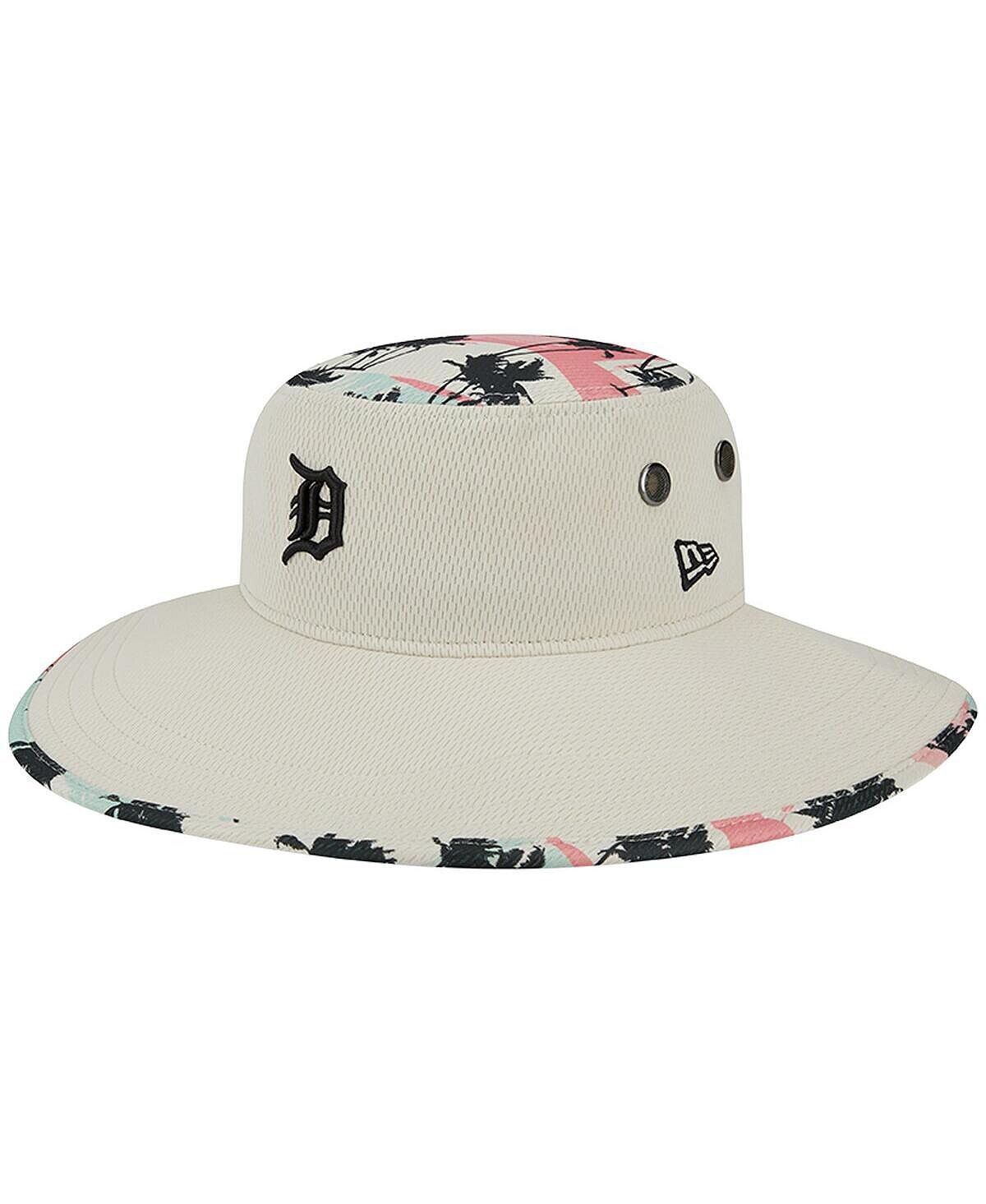 

Мужская пляжная панама в стиле ретро Detroit Tigers Natural New Era
