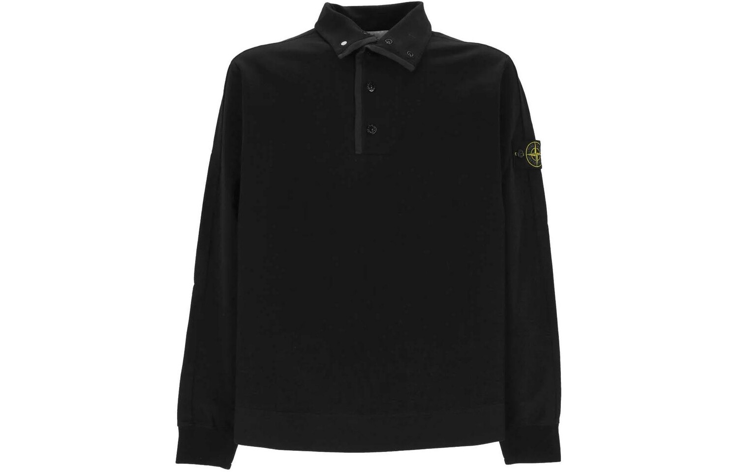 

STONE ISLAND Мужская рубашка поло, цвет Black