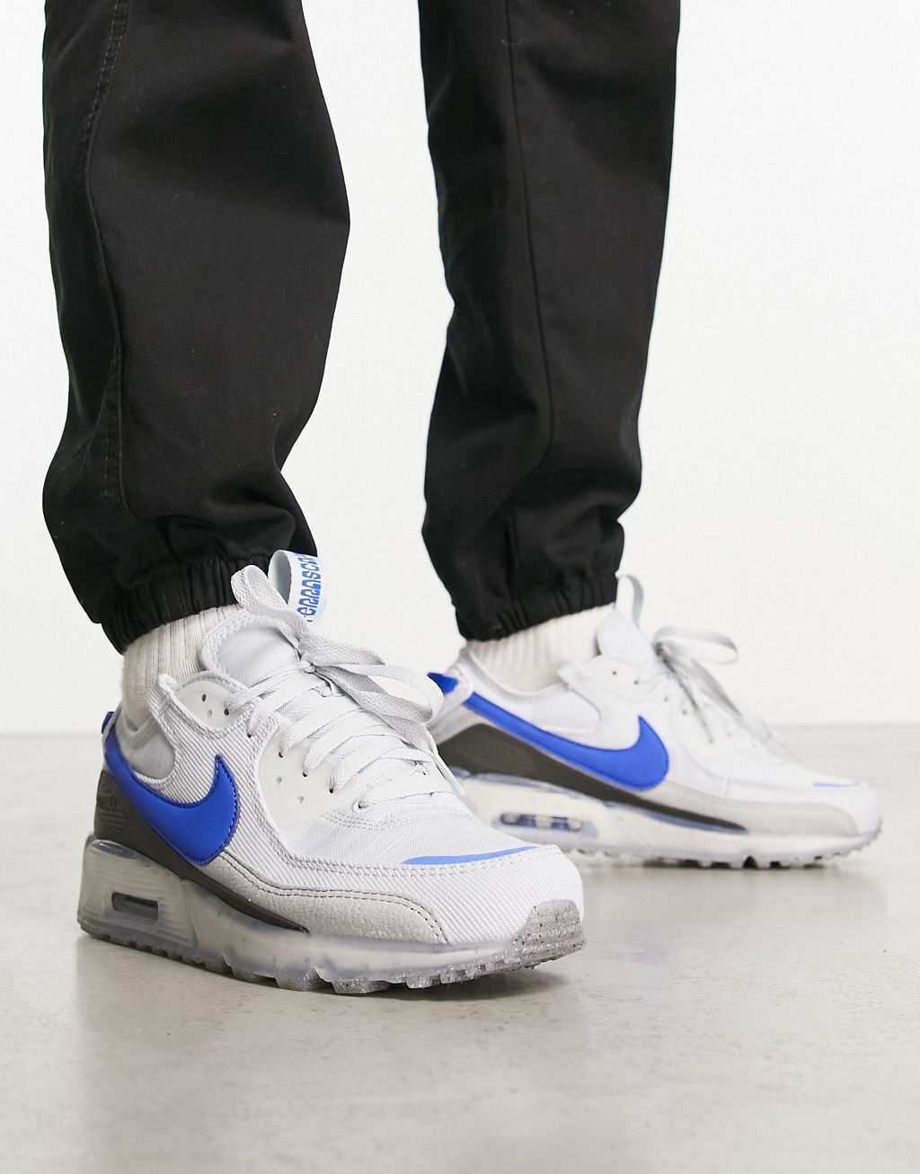 

Бело-синие кроссовки Nike Air Max Terrascape 90, Синий