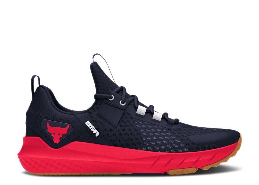 

Кроссовки Under Armour Project Rock BSR 4, цвет Midnight Navy Red
