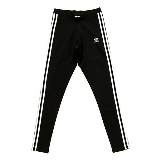 Спортивные штаны (WMNS) adidas W 3 Stripes Tights, черный цена и фото