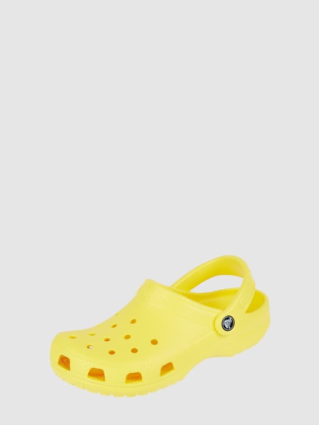 

Сабо с ремешками на щиколотке Crocs, желтый