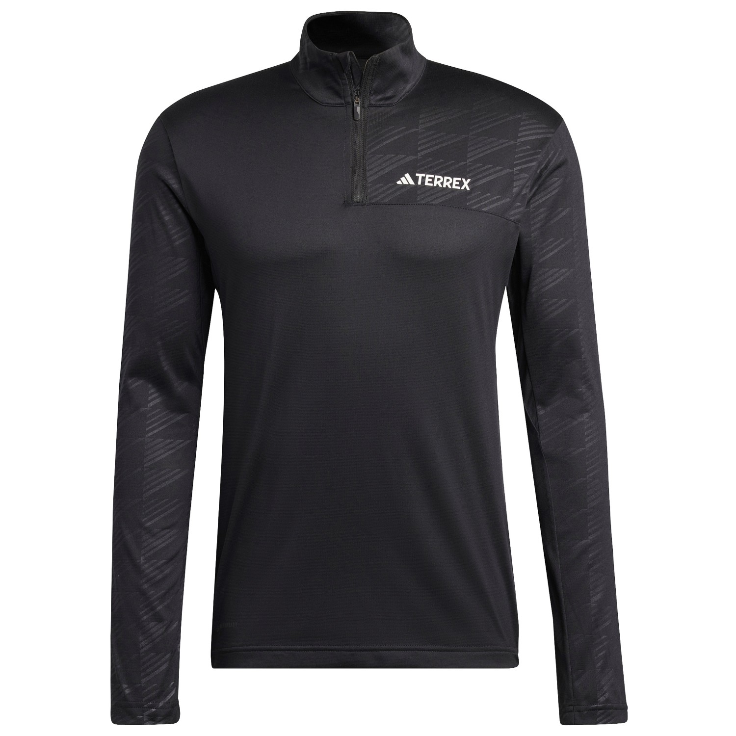 Функциональная рубашка Adidas Terrex Terrex Multi Half Zip Longsleeve, черный