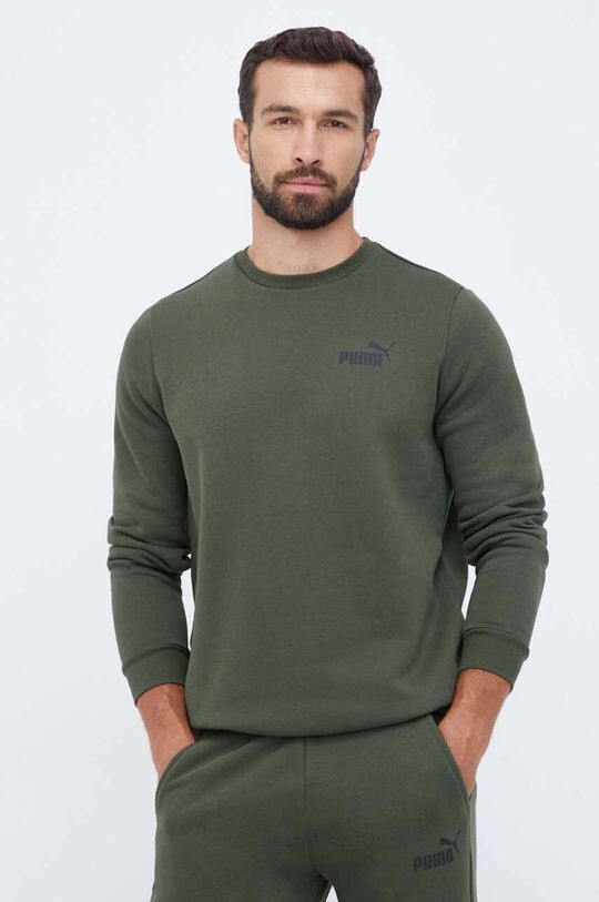 

Толстовка Пума Puma, зеленый