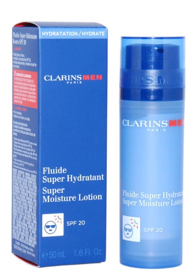 Крем для лица для мужчин SPF20, 50 мл Clarins, Men clarins флюид для лица men fluide super hydratant spf20 50 мл
