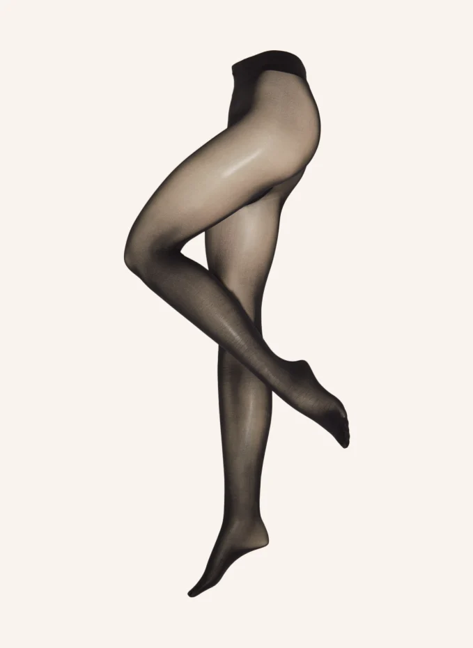 

Прозрачные колготки pure shimmer concealer Wolford, черный