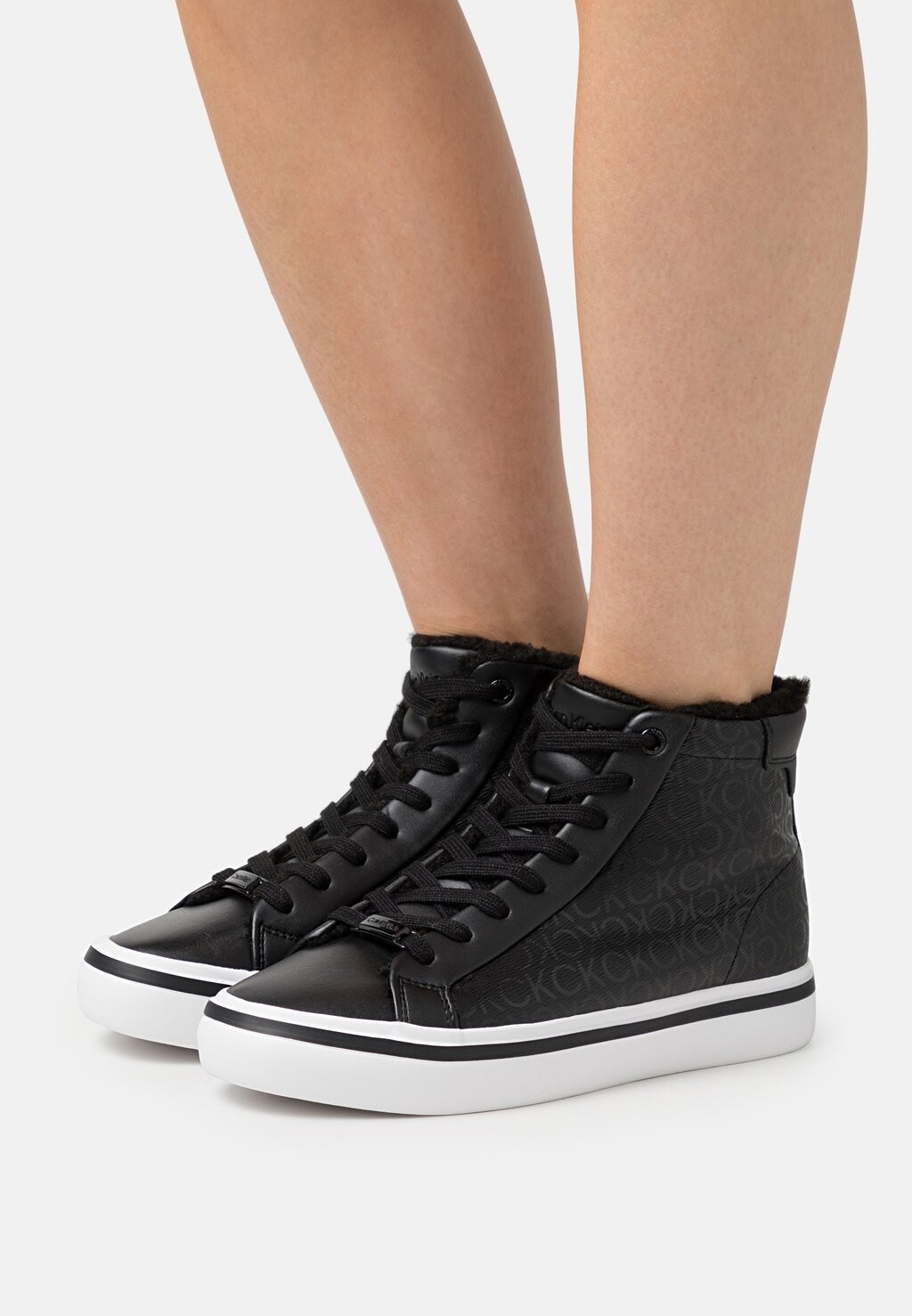 

Высокие туфли Calvin Klein MONO, цвет black mono, Черный
