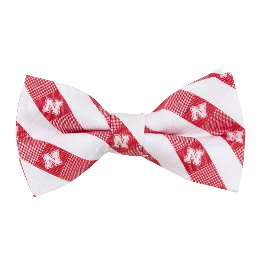 

Галстук Eagles Wings Nebraska Huskers, алый