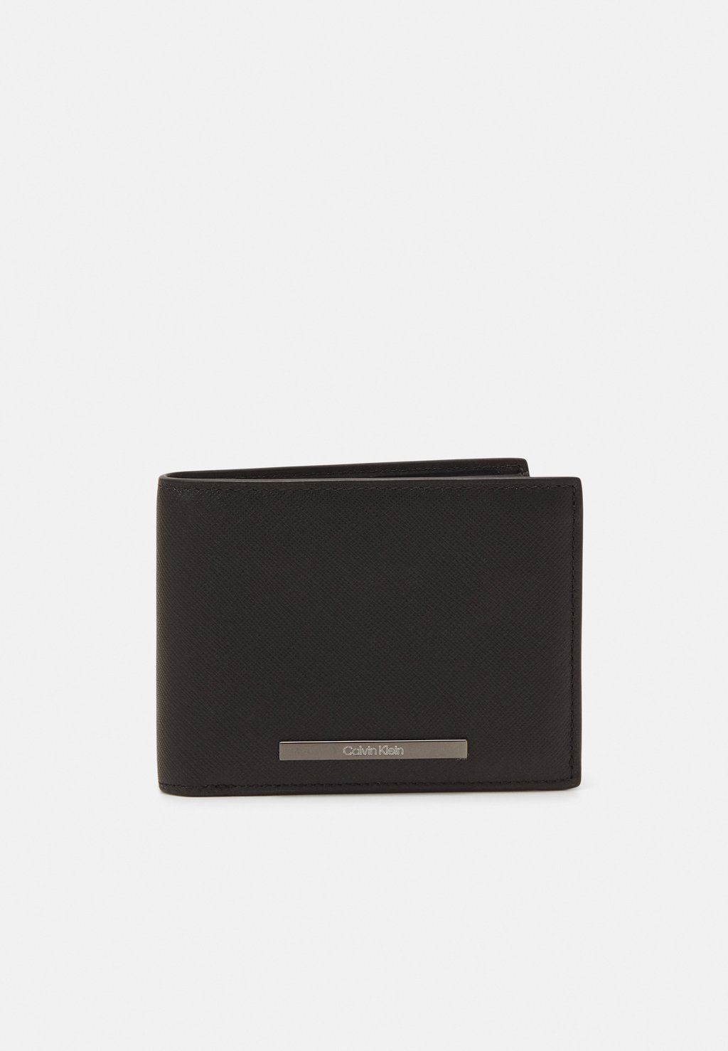 Кошелек MODERN BAR TRIFOLD Calvin Klein, цвет black saffiano