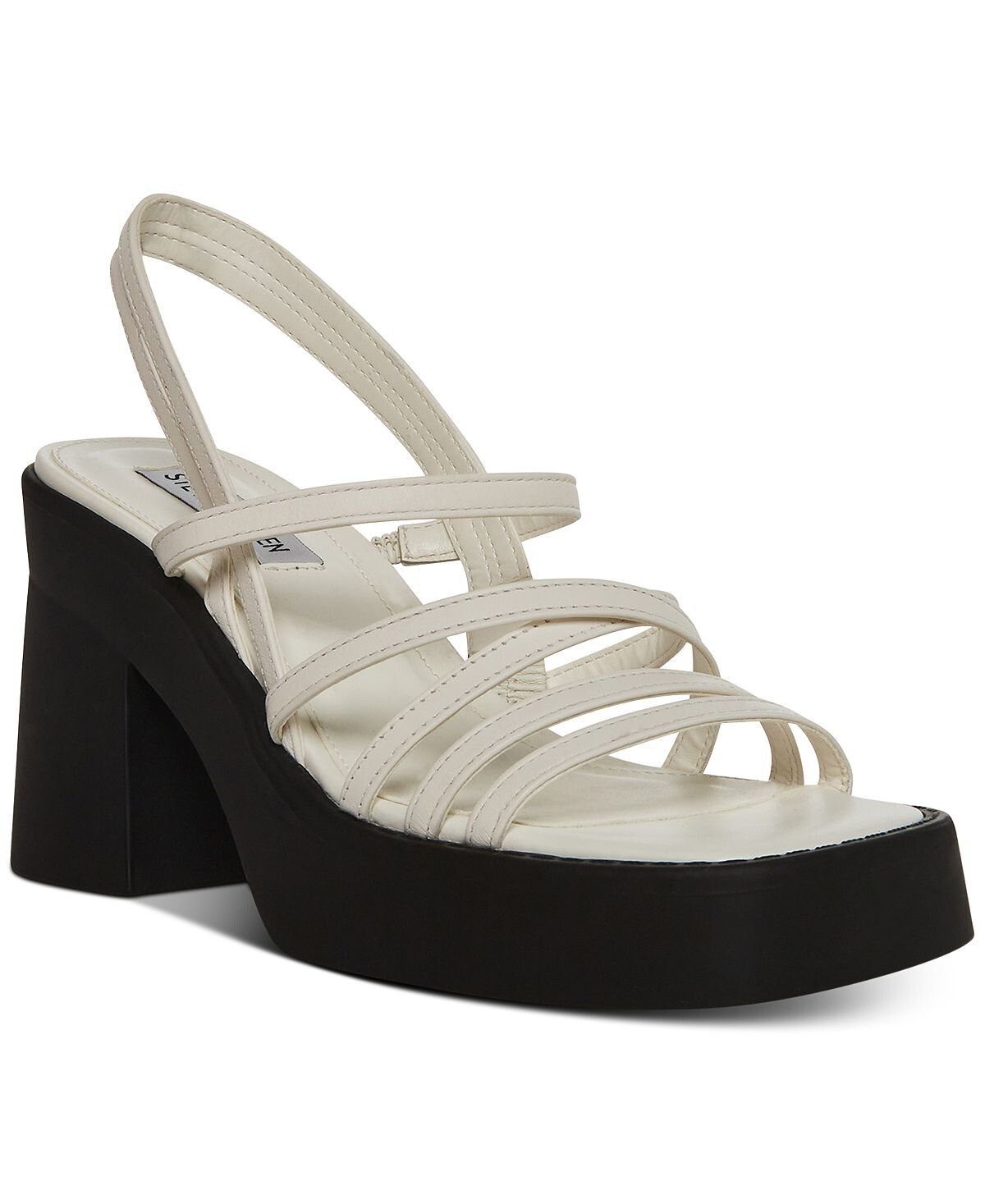 

Женские сандалии на платформе с ремешками Kalani Steve Madden, белый