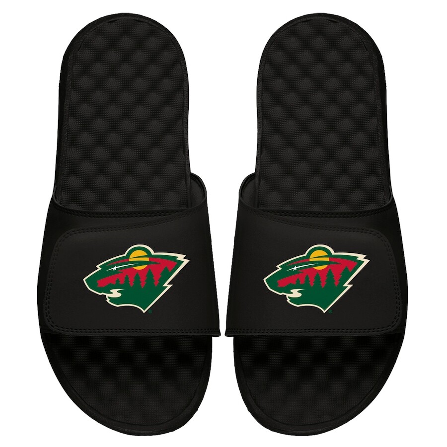 

Шлепанцы ISlide Minnesota Wild, черный