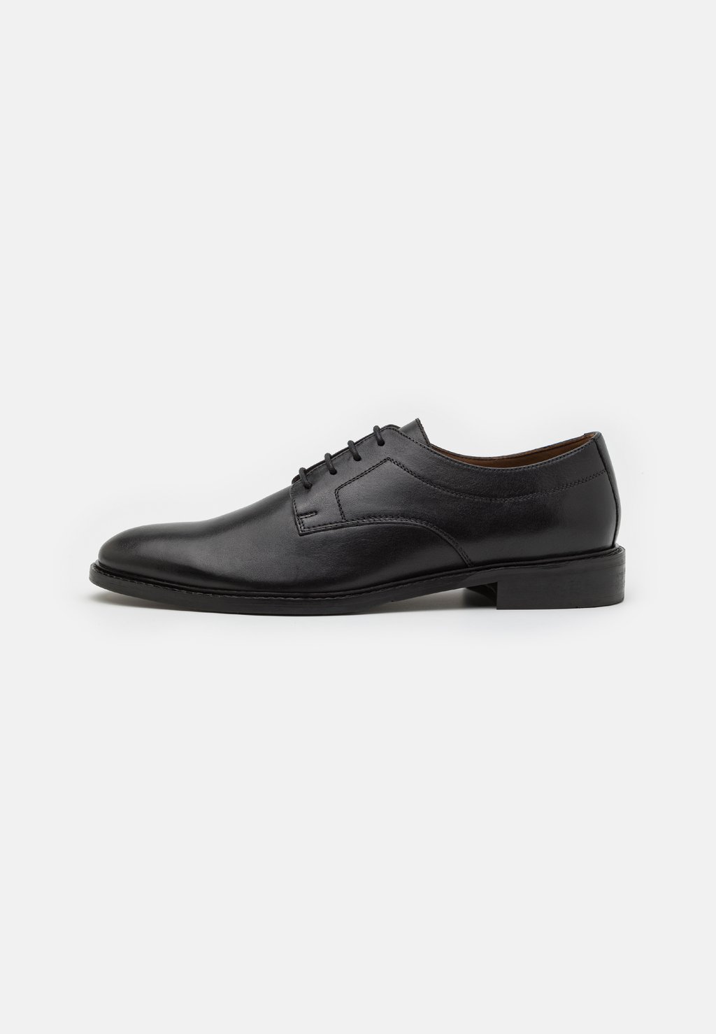 Элегантные туфли на шнуровке Leather Zign, черный