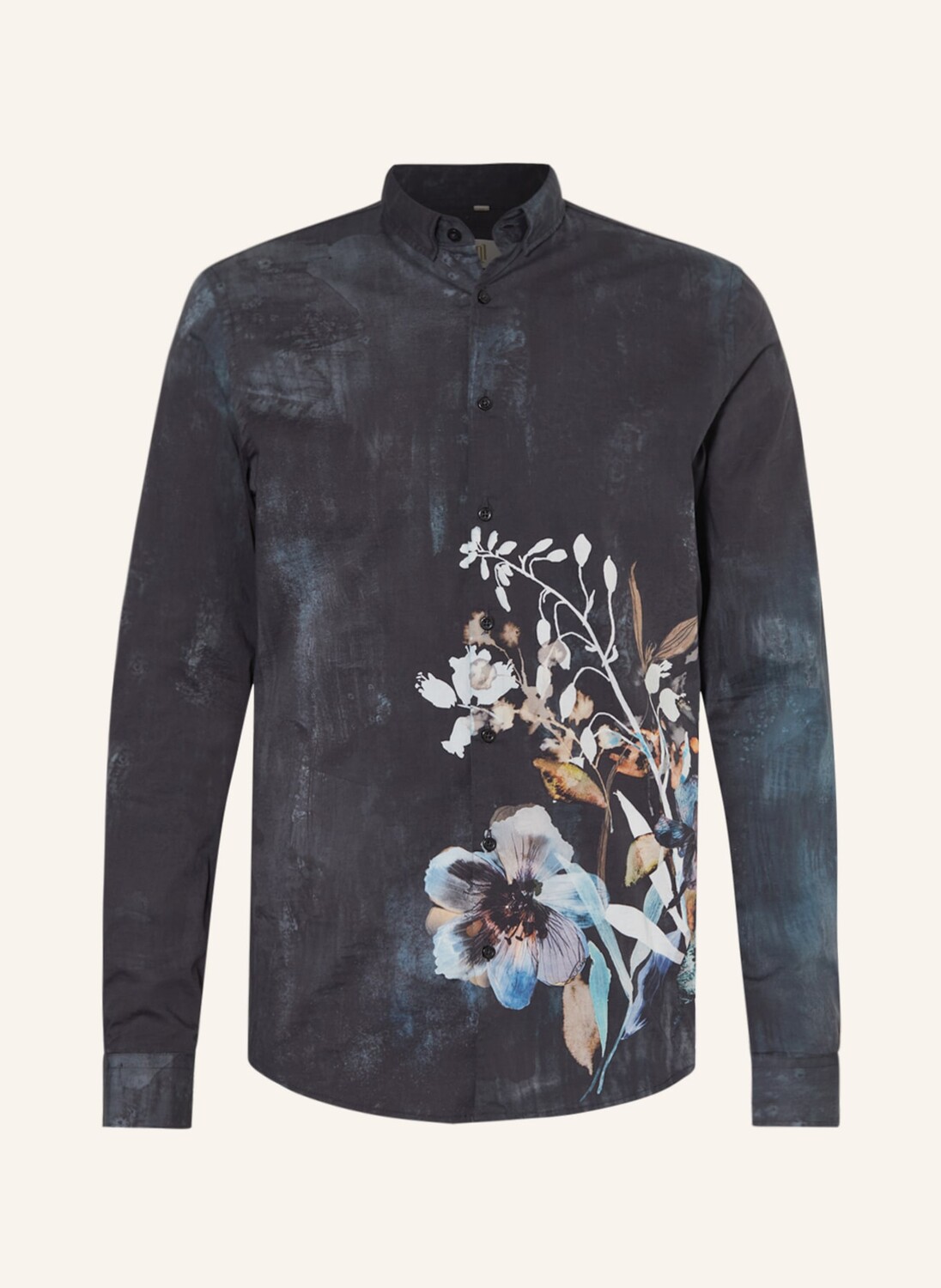 

Рубашка Q1 Manufaktur Extra Slim Fit, темно-синий