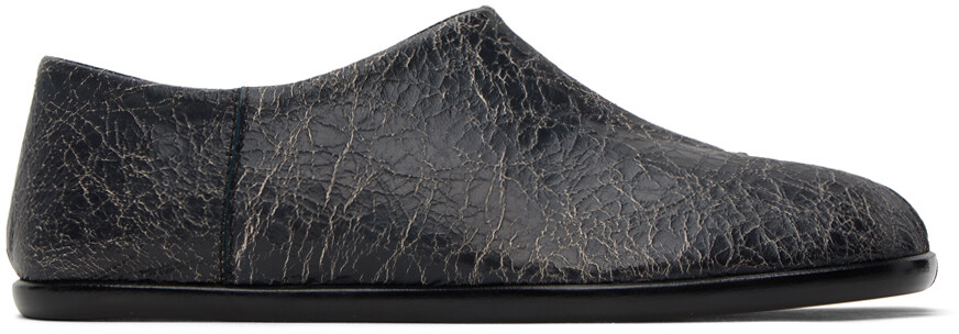 

Черные лоферы Tabi Babouches Бежевые Maison Margiela, Черный