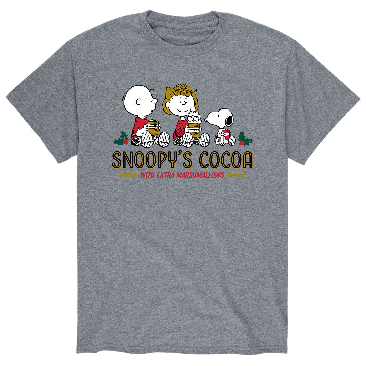 

Мужская футболка с арахисом "Snoopy's Cocoa" Licensed Character