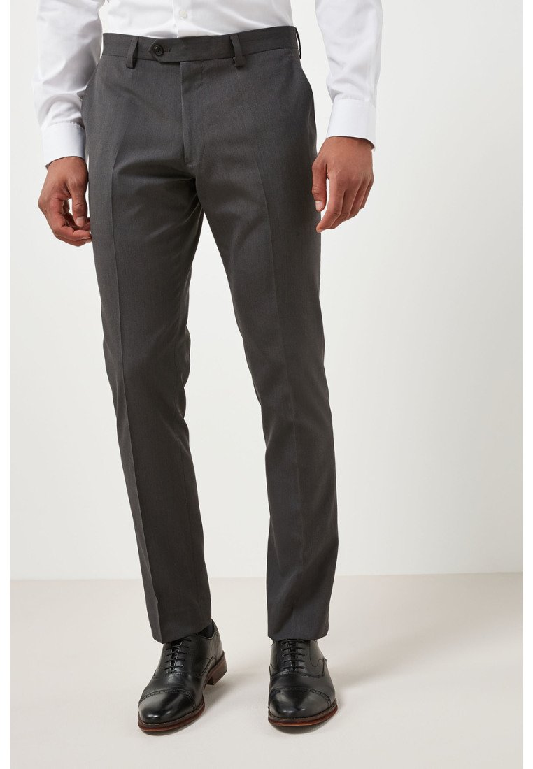 Брюки Suit Trousers Slim Fit Next, цвет mottled dark grey