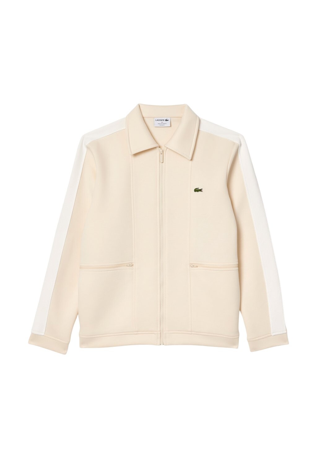 

Толстовка на молнии Lacoste, белый