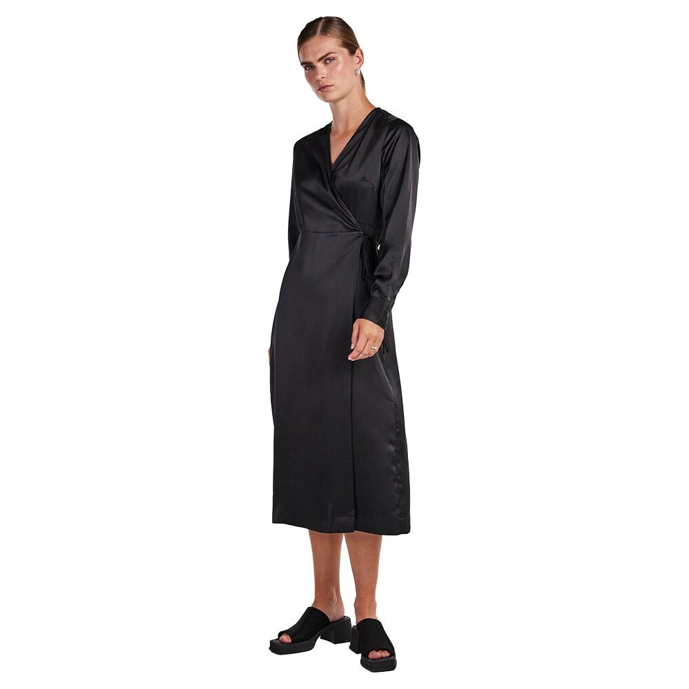 

Длинное платье Yas Pella Long Sleeve, черный