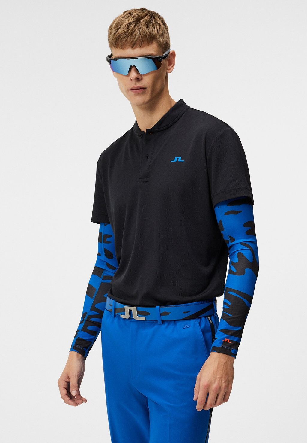 

Базовая футболка BODE REGULAR FIT J.LINDEBERG Sports, черный
