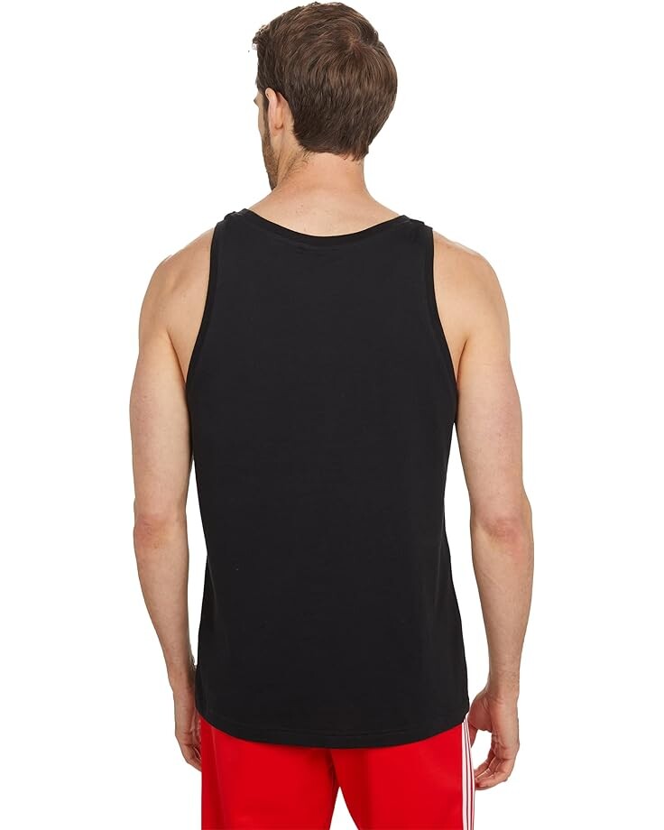 

Топ Adidas Trefoil Tank Top, черный/белый