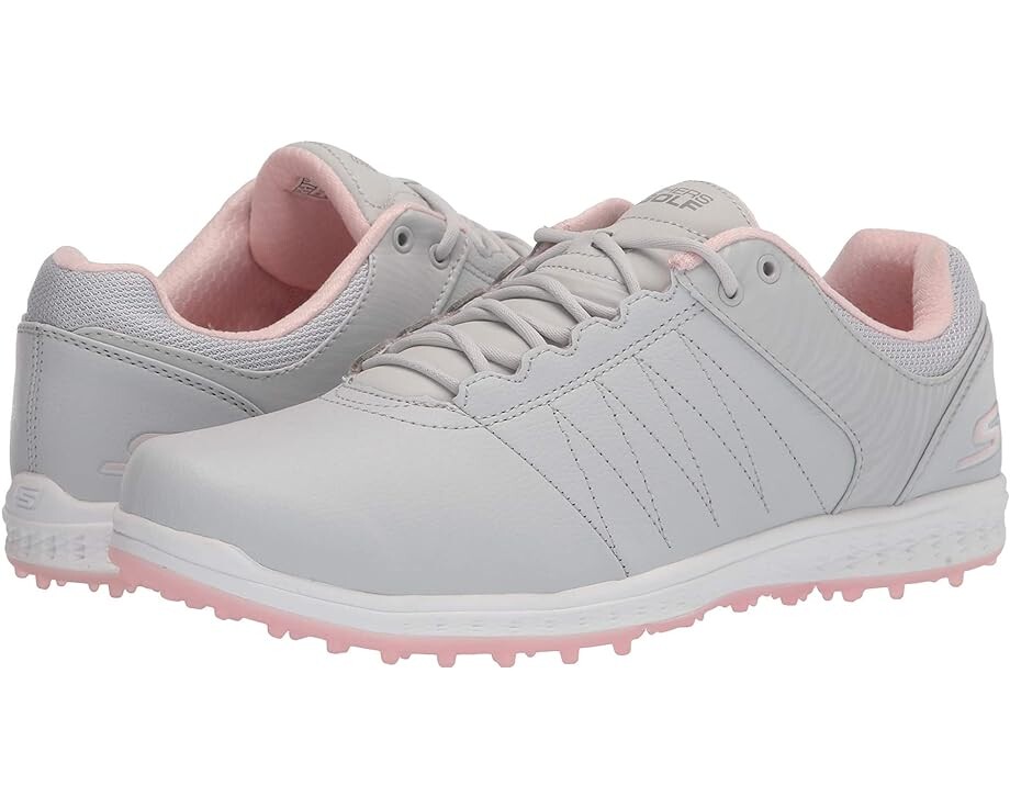 

Кроссовки Skechers GO GOLF Pivot, цвет Light Gray/Pink