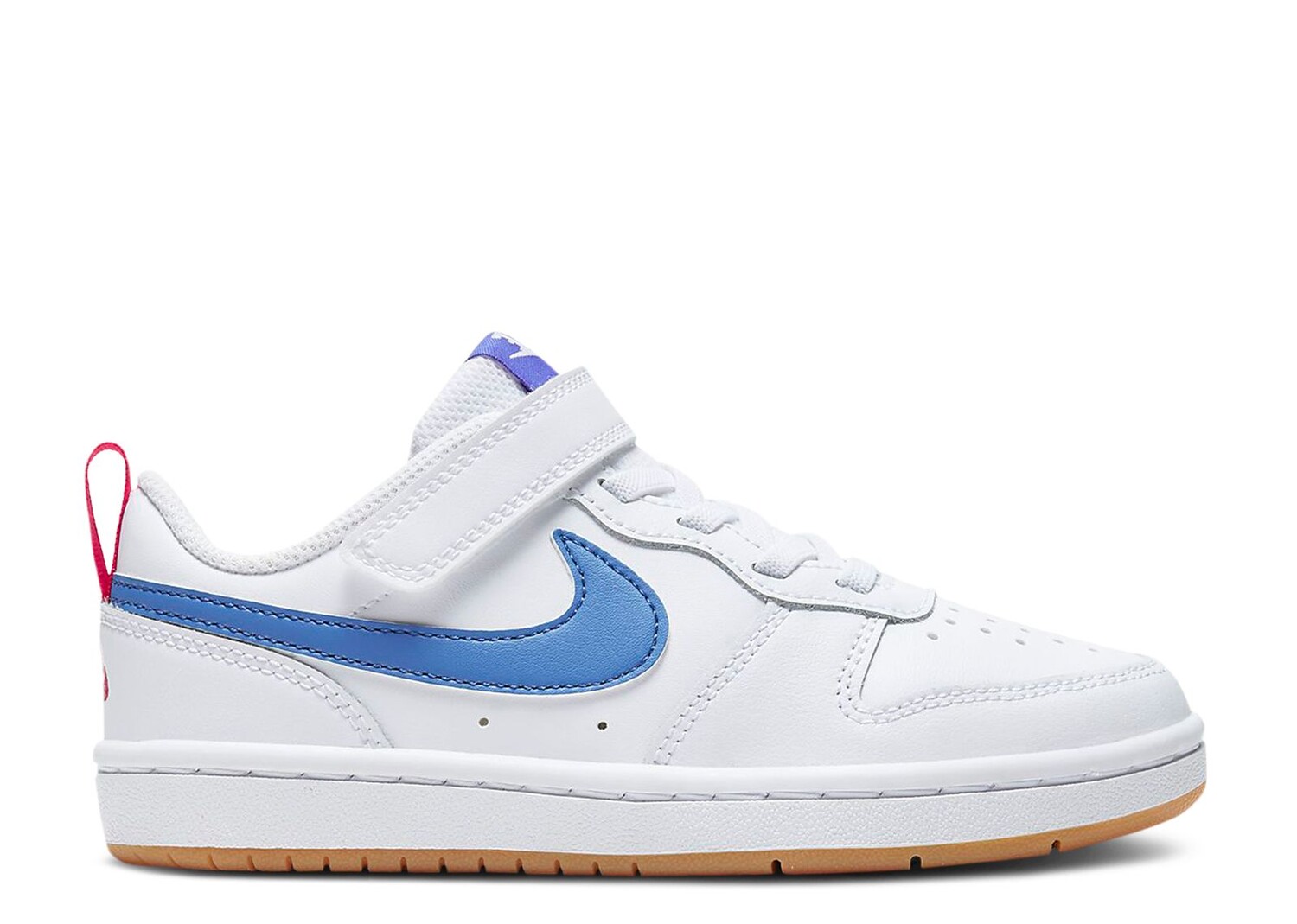 

Кроссовки Nike Court Borough Low 2 Ps 'White Pacific Blue', белый