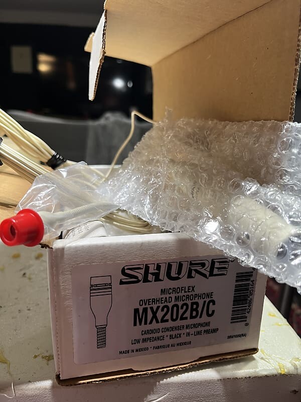 

Конденсаторный микрофон Shure MX202BP/C Cardioid Overhead Condenser Microphone