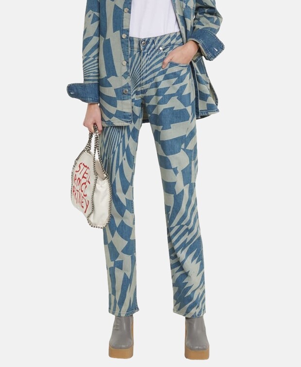 

Прямые джинсы Stella McCartney, цвет Royal Blue