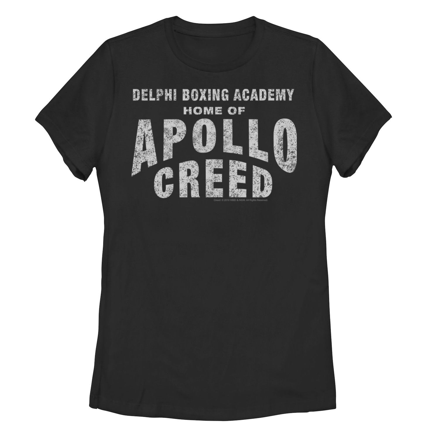 Футболка с логотипом Juniors' Creed Delphi Boxing Academy Home Of Apollo Creed Licensed Character