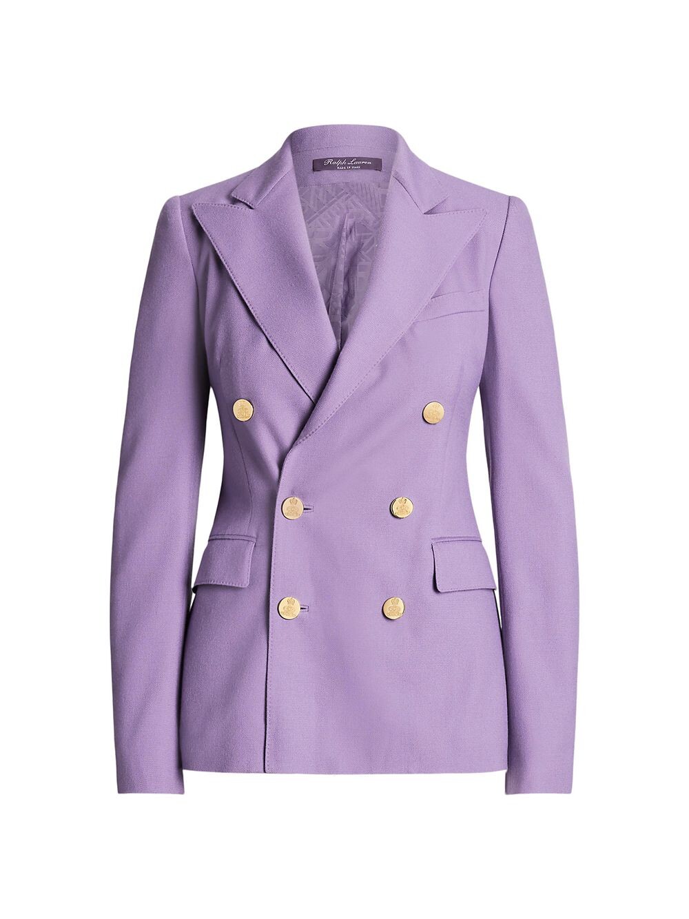 

Двубортный блейзер Camden в культовом стиле Ralph Lauren Collection, сиреневый