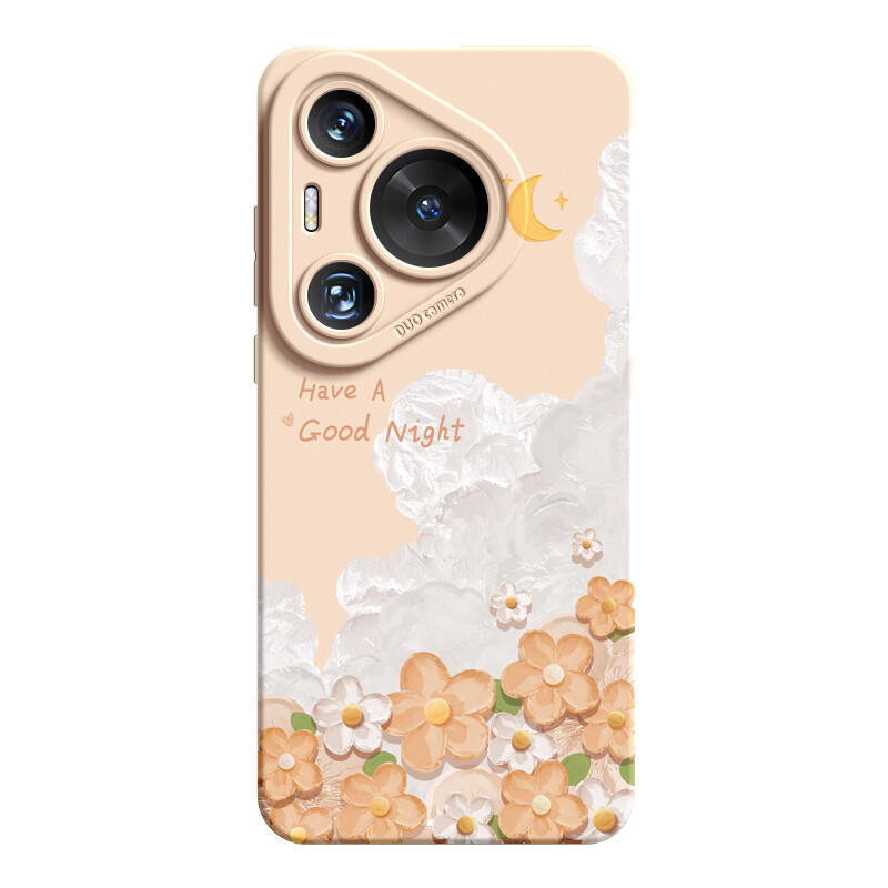 

Чехол для телефона RVIXE Avix Rvixe, Apple Powder - Clouds and Flowers