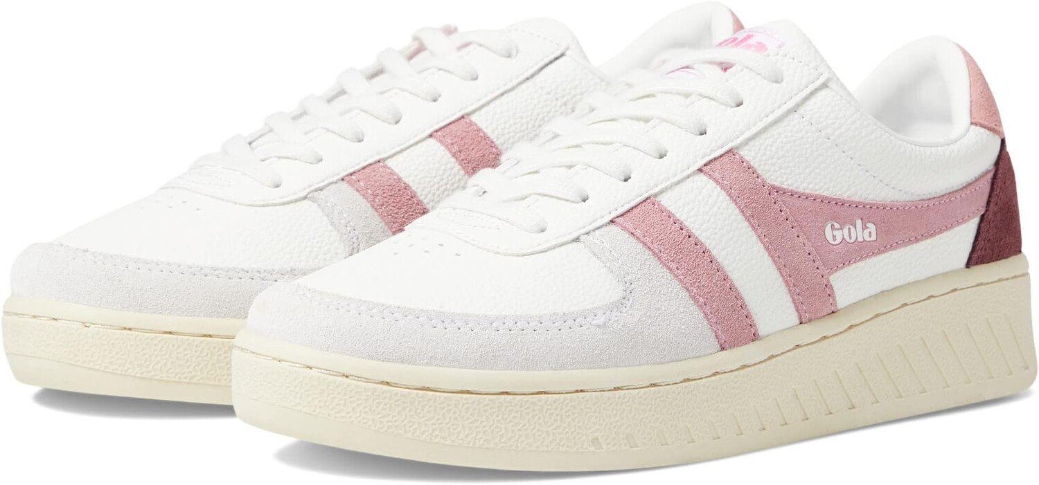 

Кроссовки Grandslam Trident Gola, цвет White/Dusty Rose/Coral Pink, Белый