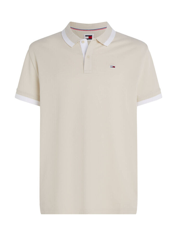 

Рубашка поло Tommy Jeans, бежевый