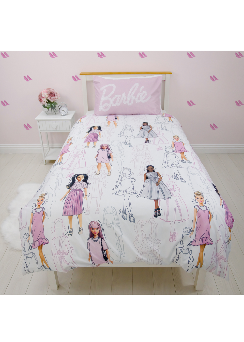 Комплект одеял с фигурками Barbie