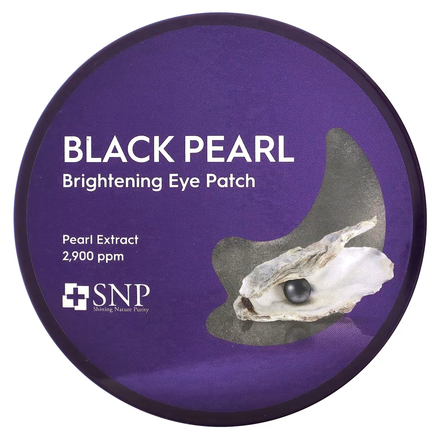 

Патчи осветляющие SNP Black Pearl для глаз, 60 патчей по 1,25 г